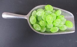 4409 - SANDED GREEN APPLE DROPS